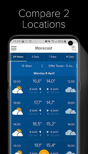 Weather Forecast, Radar & Widget - Morecast screenshot 6