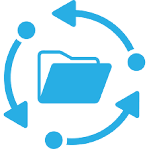 File transfer Share - sending media to mobile icon