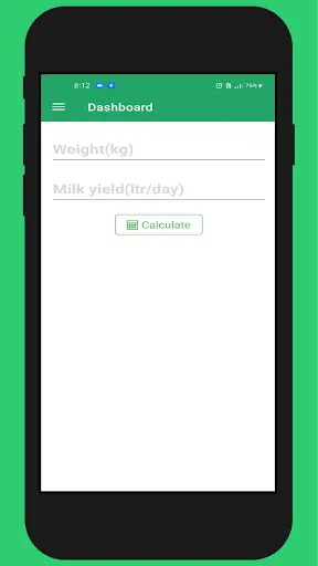 Feed Calculator (Kamran Dairy Farm) स्क्रीनशॉट 1