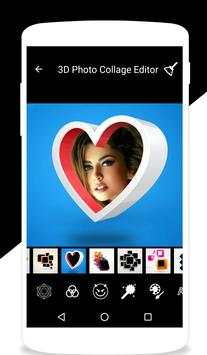 3D Photo Collage Editor 2018 screenshot 4