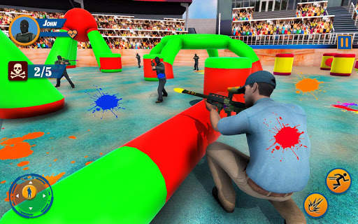 Paintball Shooting Extreme Fire Game Free screenshot 3