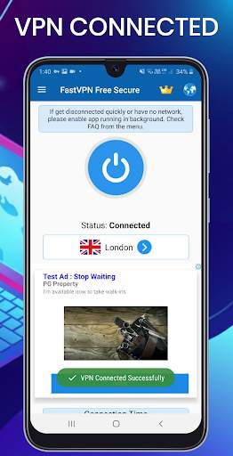 Fast VPN - Free Secure VPN, Free Unlimited Proxy screenshot 2
