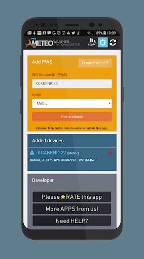Personal Weather Station (PWS) screenshot 4