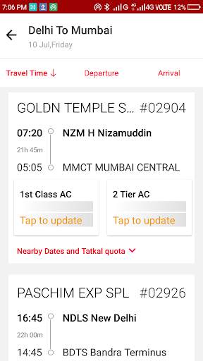 Train & PNR Status screenshot 3