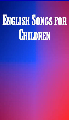 English Songs for Children screenshot 1