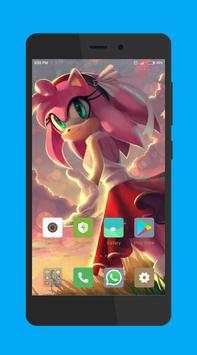Wallpapers for Amy Rose Hedgehog Lovers HD screenshot 4