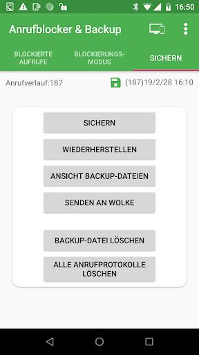 Anrufblocker & Backup screenshot 3