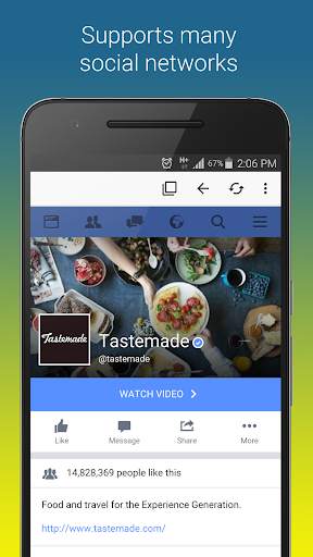 Browser für FB screenshot 2