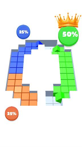 Color Blocks vs Blocks 3D - Blocks battle screenshot 8