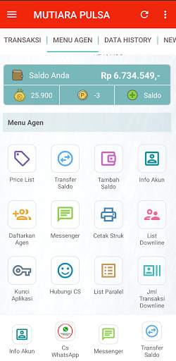 MUTIARA PULSA:Agen Pulsa Murah screenshot 7