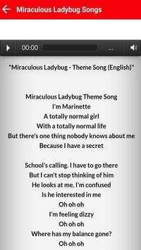 Miraculous Ladybug Lovely Songs screenshot 2