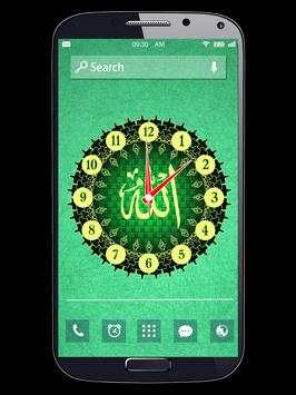 Allah Clock Live Wallpapers screenshot 2