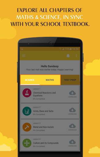 CBSE 10th Class - Maths & Science Education App screenshot 2
