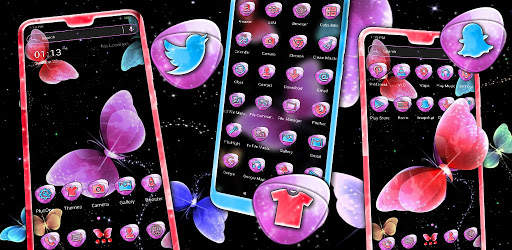 Colorful Butterfly Theme screenshot 7
