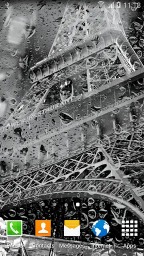Paris Live Wallpaper 2 تصوير الشاشة