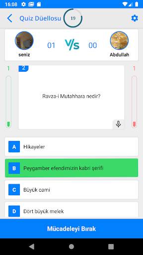 Sual ve İlm, Yarışma & Bilgi Reklamsız screenshot 2