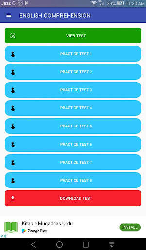 English Comprehension screenshot 6