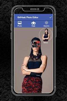 Girl Mask Photo Maker screenshot 1