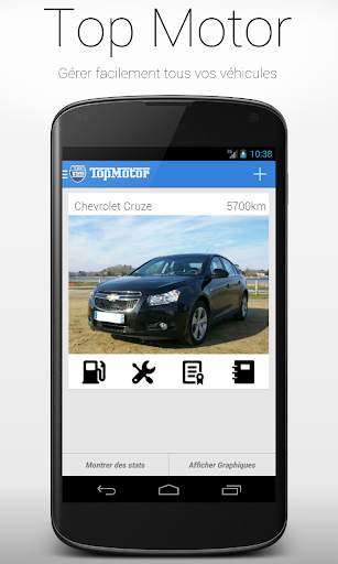 Top Motor - Car & Fuel Manager screenshot 1