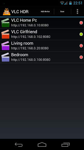 CJ VLC HD Remote (  Stream) screenshot 1
