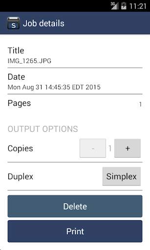 SafeCom Mobile Print screenshot 2