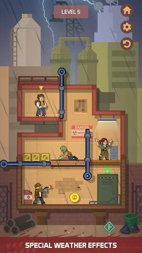 Zombie Escape: Pull the Pins! screenshot 4