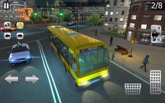 Euro Bus Driver - Vegas City Fun Simulator Games screenshot 2