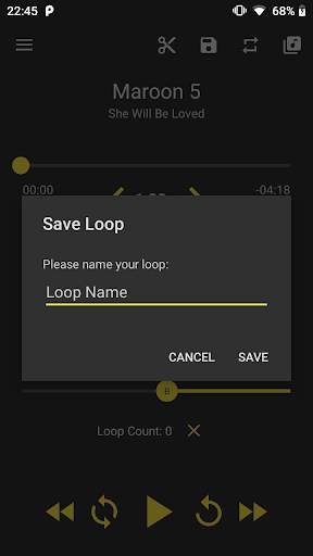 Loop Player - A B Audio Repeat Player screenshot 3