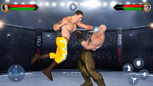 Bodybuilder Ring Fighting Games-Wrestling Tag Team screenshot 4