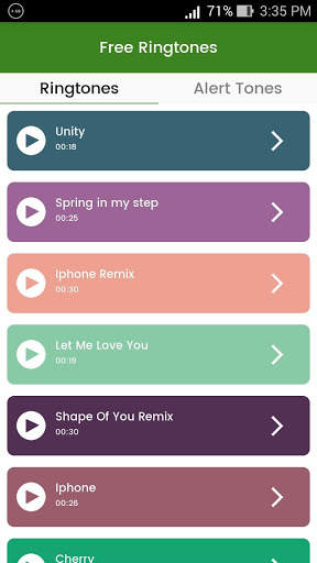 Best Ringtones - Exciting Free Ringtones, Alarm screenshot 1