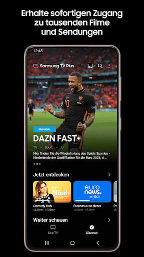 Samsung TV Plus screenshot 1