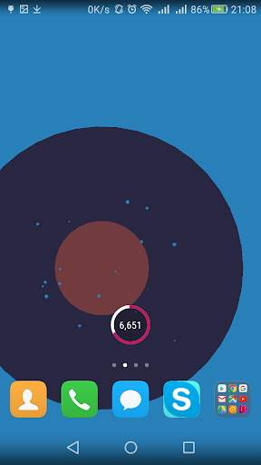 Circles Live Wallpaper screenshot 2