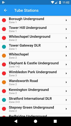 Tube Status screenshot 3