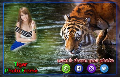 Tiger Photo Frames screenshot 4