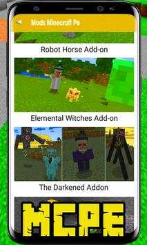 Mods for MCPE Pe screenshot 1