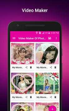 Video Maker Of Photos With Song 1 تصوير الشاشة