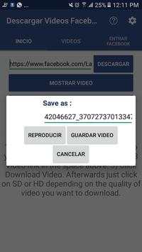 Video Downloader for Facebook screenshot 2