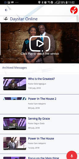 Daystar Mobile screenshot 2