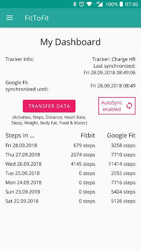 FitToFit 1 تصوير الشاشة