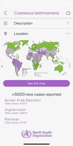 Skin NTDs App 4 تصوير الشاشة