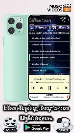 CELINE DION - Offline MP3 & Video Album Collection screenshot 15
