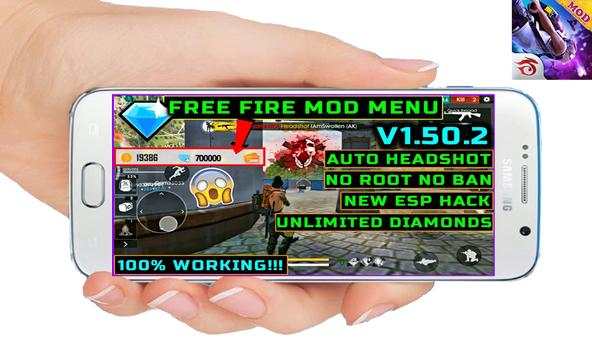Free-Fire Mod Menu: Unlimited Diamonds screenshot 2