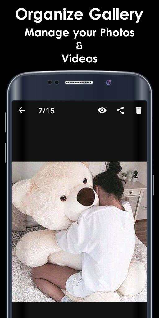 Photo Video Lock App Black Edition 3 تصوير الشاشة