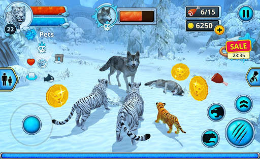 White Tiger Family Sim Online - Animal Simulator screenshot 7