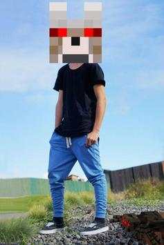 Photo Editor Minecraft Joke screenshot 1