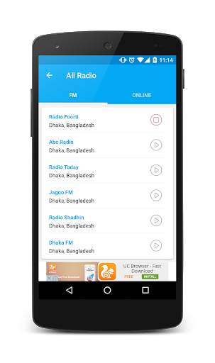 Online FM Radio - রেডিও screenshot 2