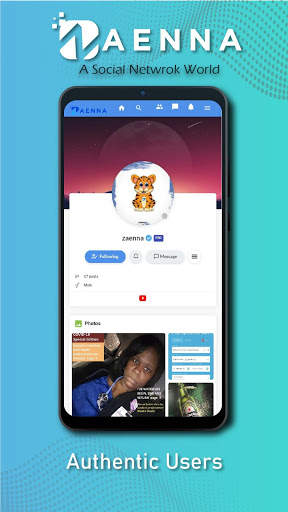 Zaenna - A social Network World screenshot 6