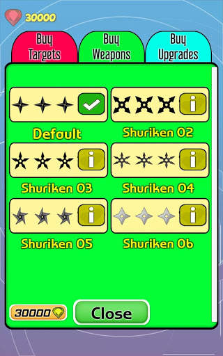 Throw Stars Ninja Wars screenshot 15