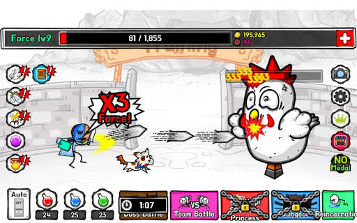 StickMan Hero TAP TAP -VIP- screenshot 14