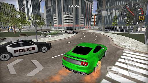 Mustang Car Drift Simulator screenshot 2